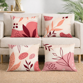 Kit com 4 Capas para Almofada Decorativas 45x45 Minimalista em Oferta na Shopee