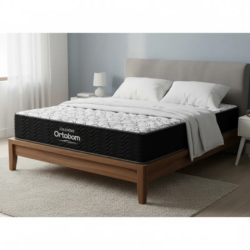 Colchão de Espuma D45 One Face Ortobom Airtech 150 Casal 138cm