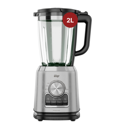 Liquidificador com Copo de Vidro WAP WB2000, 2L, 1000W, 220V