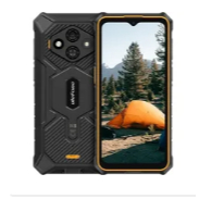 Celular Ulefone Rugking 3 Pro NFC Dual SIM de 128GB 8GB RAM de 6.56" 48+2MP 8MP - Preto / Laranja