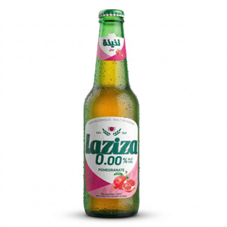 Cerveja Laziza 0,0% Sem Álcool Sabor Romã 330Ml em Oferta na Shopee