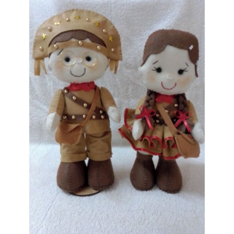 Casal de Cangaceiro decoração para festa _25cm_ Lampião e Maria Bonita _ decoração de São João _espantalho