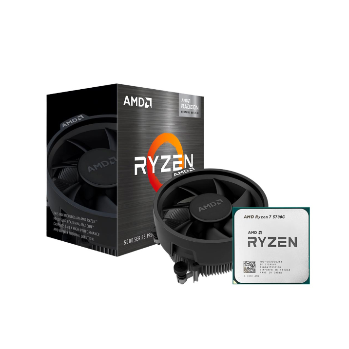 Processador AMD Ryzen 7 5700G 3.80GHZ 8 Núcleos 20MB - Socket AM4 (com Cooler)