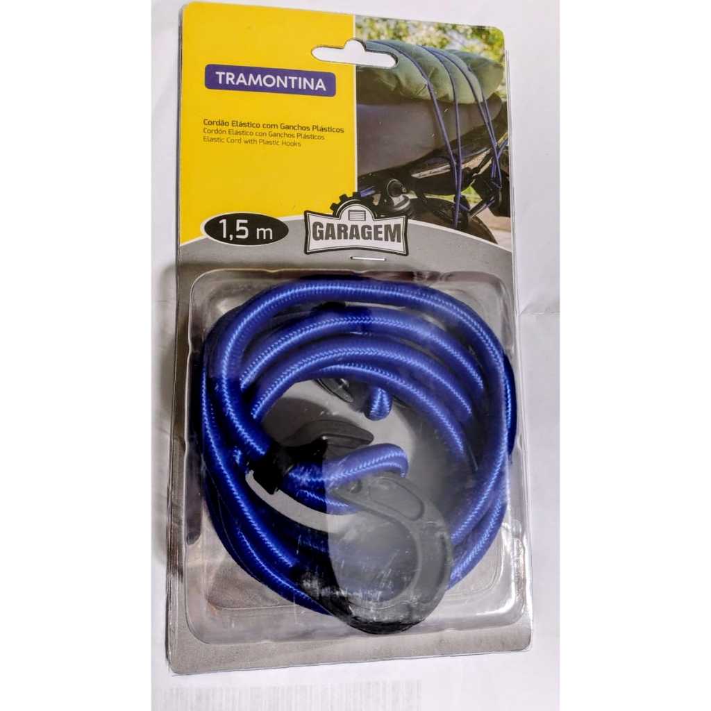 Cordão Elástico Tramontina com Ganchos Plásticos - TRAMONTINA
