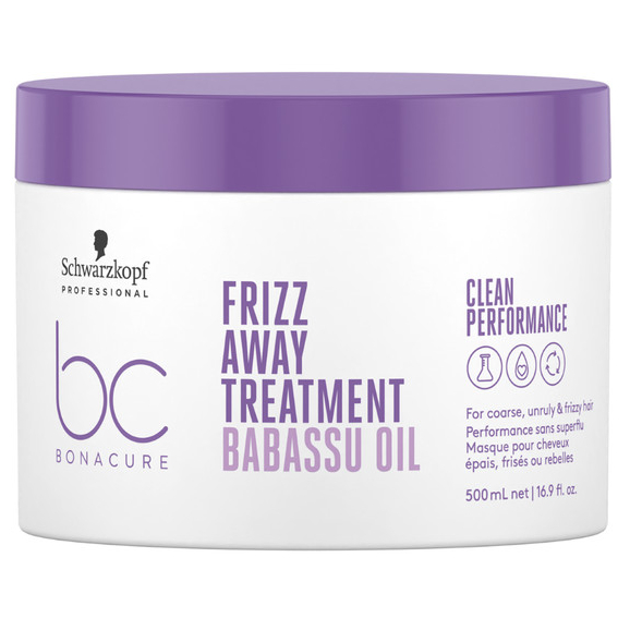 Bonacure Clean Perf. Máscara de Tratamento Frizz Away 500ml