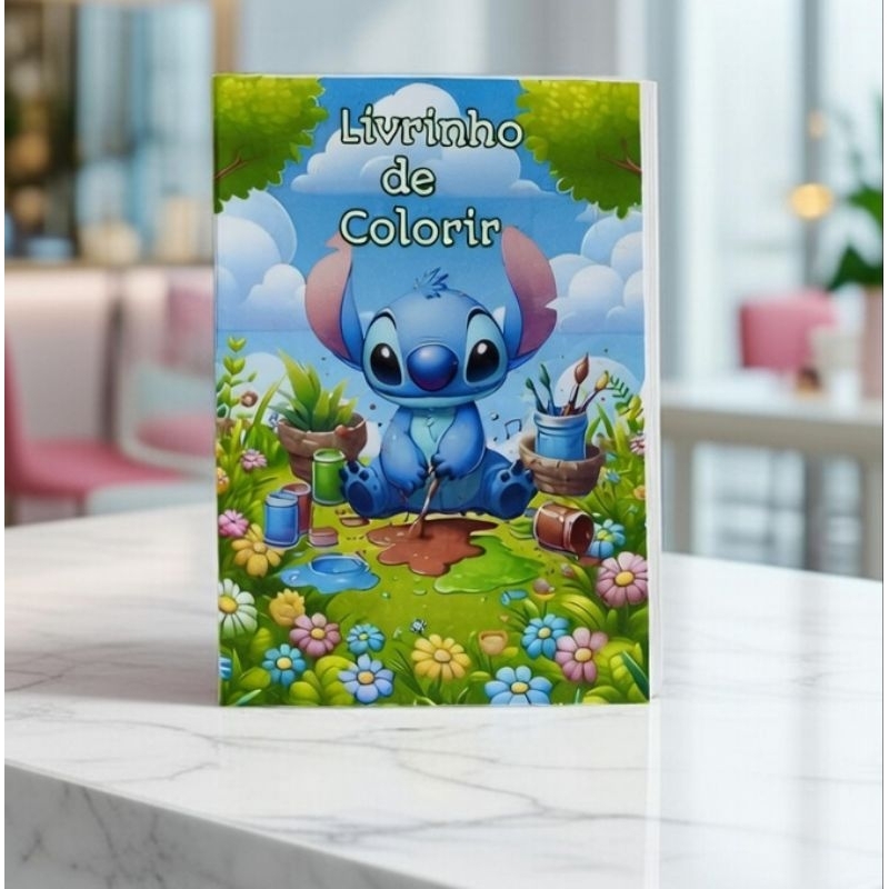 Mini Livrinho de colorir bobygood de personagens para lembrancinhas de aniversário!