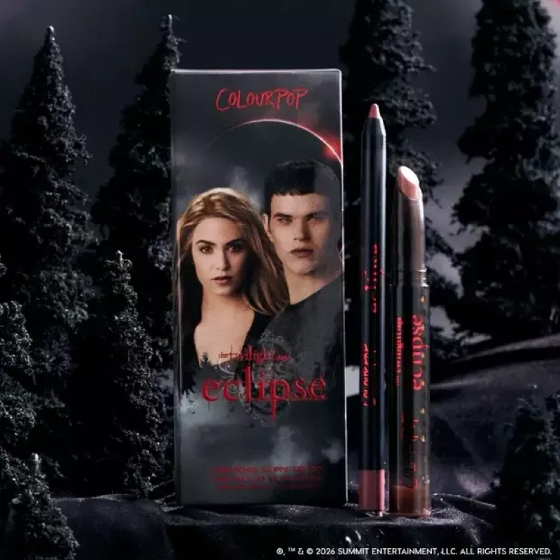 Opposites Attract Eclipse Lip Liner & Lipstick Set ColourPop x "Twilight"