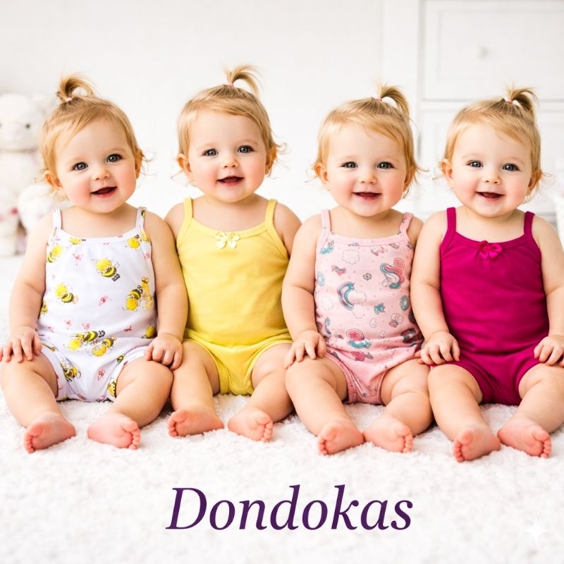 kit 4 Peças 2 Macaquinho bebe e 2 Body Alcinha bebe menina Roupa de Bebe Algodão M G GG em Oferta na Shopee