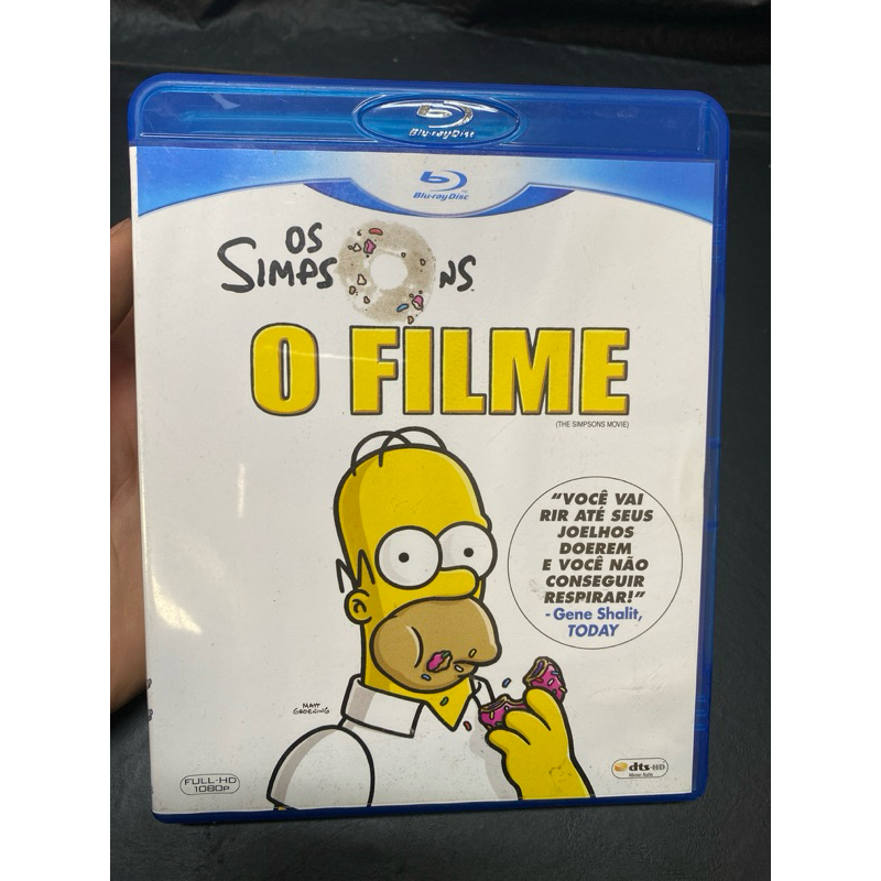 Blu-ray disc: Os Simpsons o filme