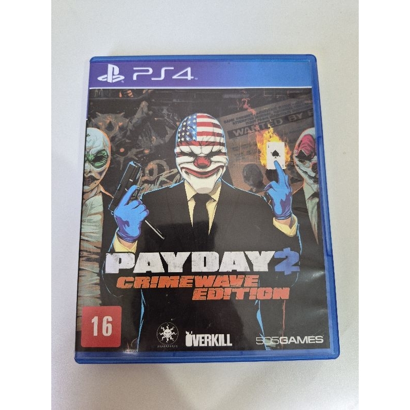 Jogo PAYDAY 2: Crimewave Edition PS4