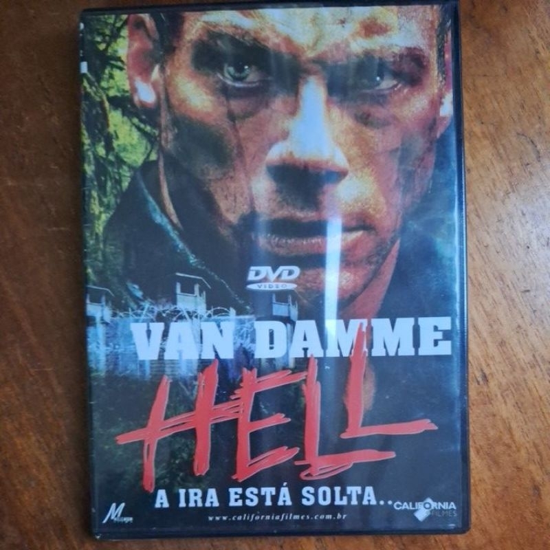 dvd Hell a ira está solta  - original (lacrado) Van Damme