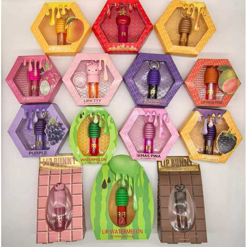 LIPHONEY Gloss Labial Hidratação Prolongada na fragrancia e sabor de Mel - Chaveiro Gramour e Elegancia em Oferta na Shopee