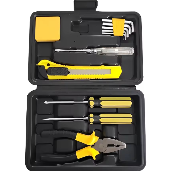 Kit Jogo De Ferramentas Com Maleta 12 Peças Completo Titanium Original - Pronta Entrega