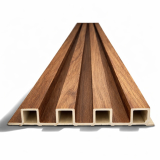 Painéis Ripados WPC 18mm Freijó 92,8x16,5cm - Revestimento Decorativo Parede Sala Quarto Cozinha em Oferta na Shopee