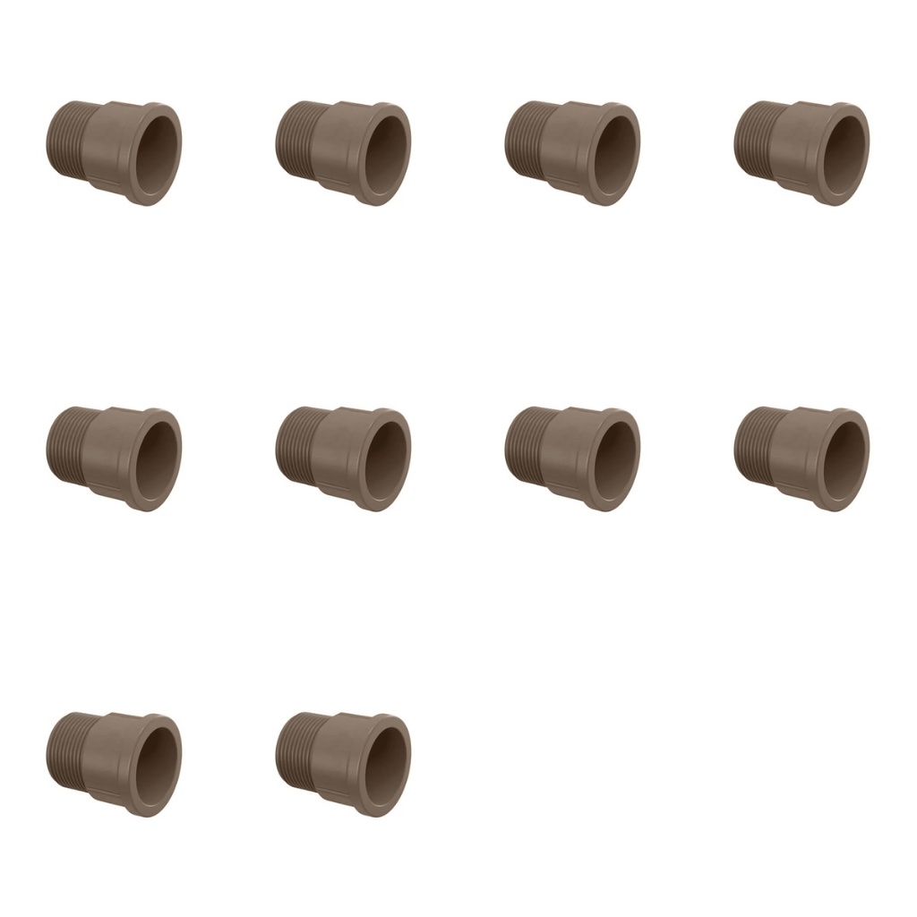 10 x Adaptador 25x3/4'' Curto Bolsa Rosca em Oferta na Shopee