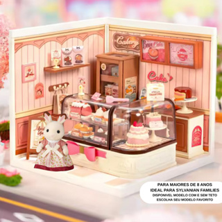 Cenário 3D DIY Mundo em Miniatura para Montar| Kit Casinha com LED| Hobby Colecionável| Presente Adultos e Crianças em Oferta na Shopee