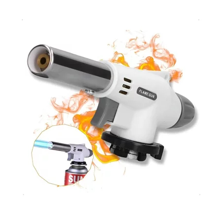 Maçarico Culinário Profissional Gourmet Automático Regulável em Oferta na Shopee