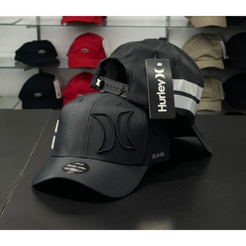 boné cap surf, surfista, lateral refletivo, modelo snapback atacador, aba curva, drifit juvenil, bordado