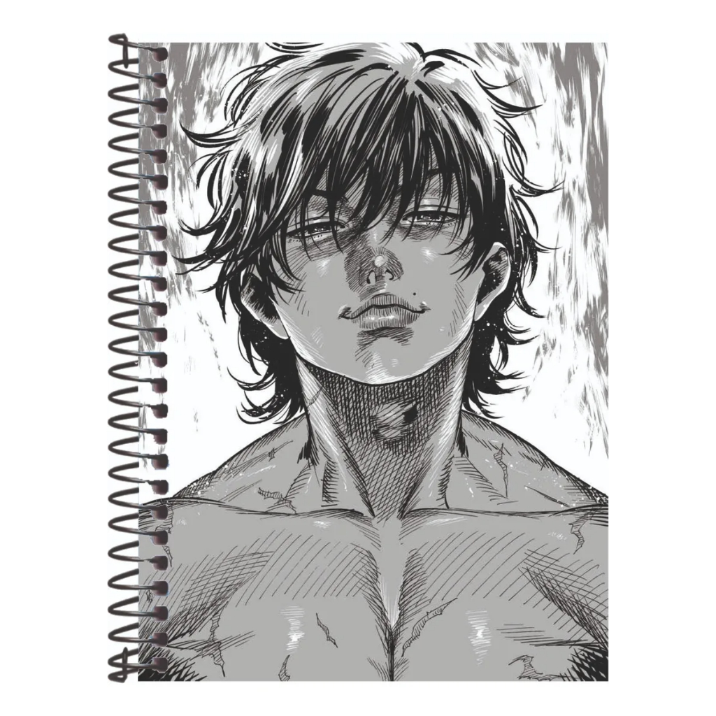 Caderno Escolar anime Baki o Campeão |Geek, Otaku
