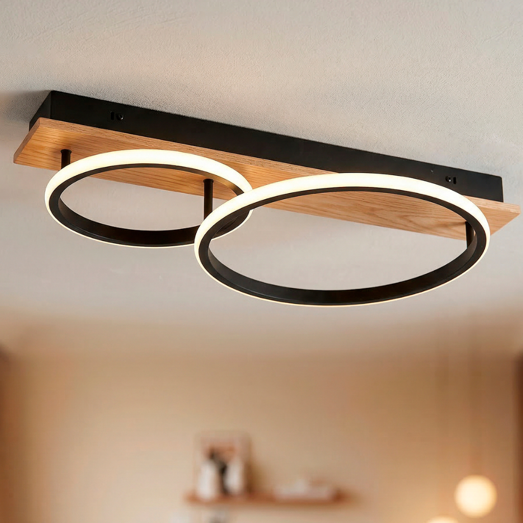 Plafon LED Vireon Retangular 30x50cm 18W Sobrepor 4000K Luz Neutra Bivolt Sala Quarto Cozinha
