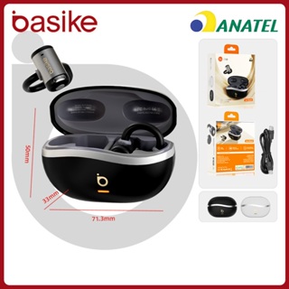 BASIKE Fones de Ouvido Bluetooth 5.4 ，Fone Sem Fio IPX5 ENC Ruído Cancelação 500mAh 8-10h Portátil，fon229 em Oferta na Shopee
