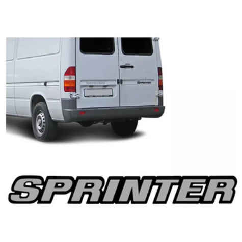 Adesivo Letreiro SPRINTER Cor Cinza - MB Sprinter - 1310303
