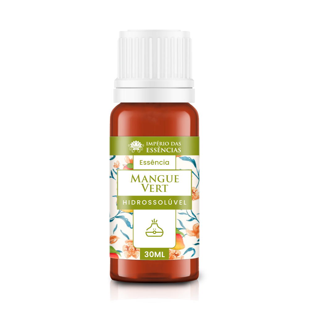 Essência Mangue Vert 30ml para Aromatizador e Difusor Elétrico, Umidificador A Base d' Água