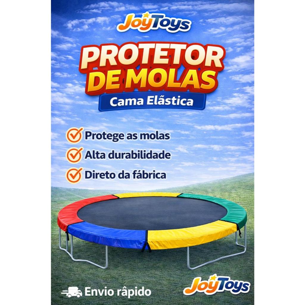 Protetor de Molas 1,40M Para Cama Elastica / Pula Pula