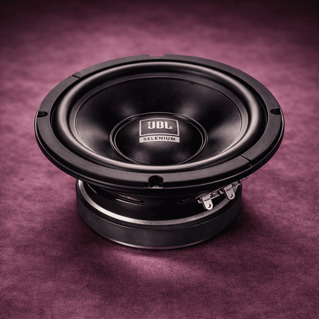 Alto Falante Woofer JBL 6W4P 6 Pol 100W RMS 8 Ohms