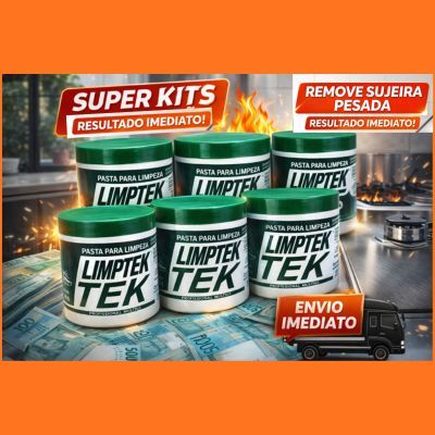 Pasta Limptek De Limpeza Multiuso Original a Melhor Do Mercado Melhor que Pasta Rosa Ou Cristal