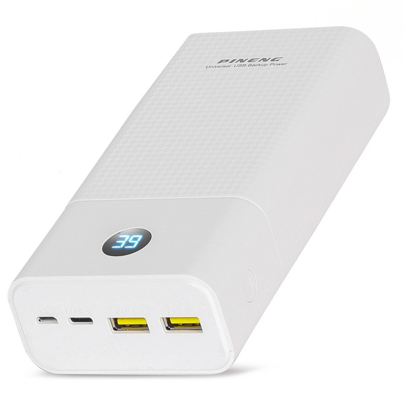 Power Bank 30.000mah Pineng Carregador Portatil Turbo Usb Para Celular Caixas De Som Portátil e Mais
