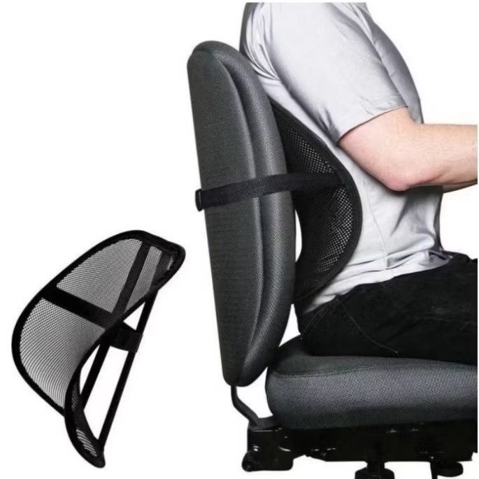 Encosto de Cadeira Corretor Postural Ortopédico Encosto de Cadeira Alívio para Dor Lombar