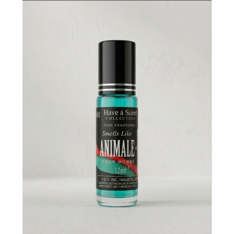 Perfume Masculino Have á Scent - Fragrância Animale (12ml)