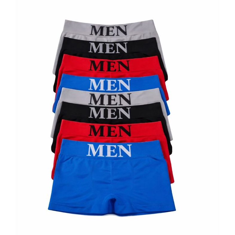 Kit Cuecas Boxer Masculino Alta Qualidade Microfibra Sem Costura Kit Cuecas Boxer Masculino Alta Qualidade Microfibra Sem Costura