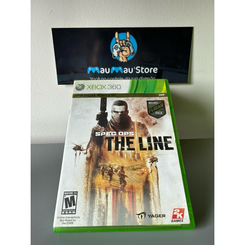 Spec Ops The Line Xbox 360 - Original Usado Mídia Física Jogos de Ação Microsoft