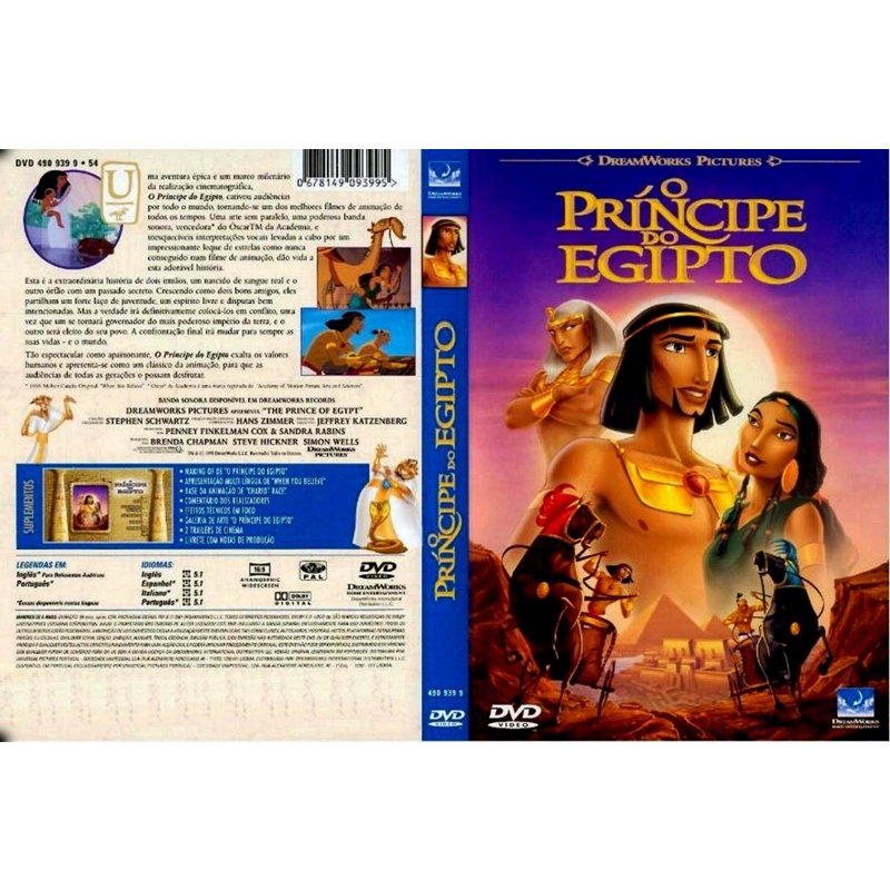 PRINCIPE EGITO  DUBLADO E LEGENDADO   Uma aventura épica e um acontecimento na produção cinematográfica, O Príncipe do E