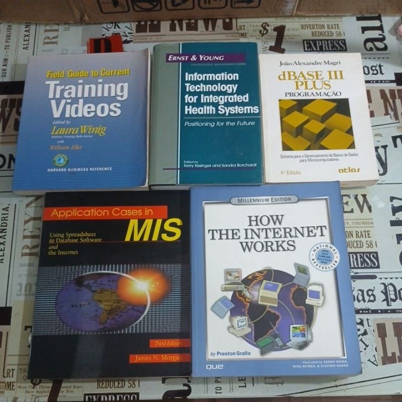 Livros Programação Tecnologia Informática (usados) II