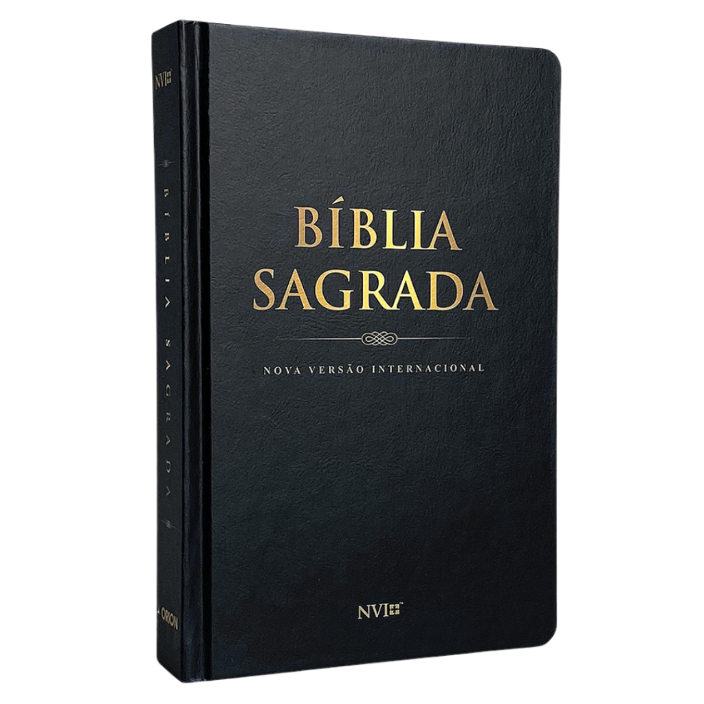 Bíblia Sagrada NVI Capa Dura Luxo Preta