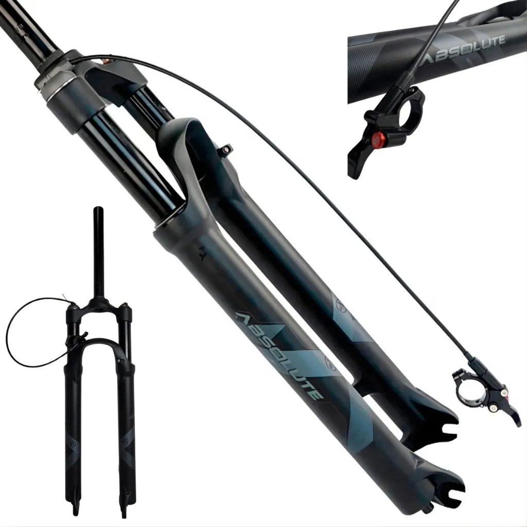 GARFO SUSPENSÃO ABSOLUTE NERO SPORT 29 TRAVA GUIDÃO em Oferta na Shopee