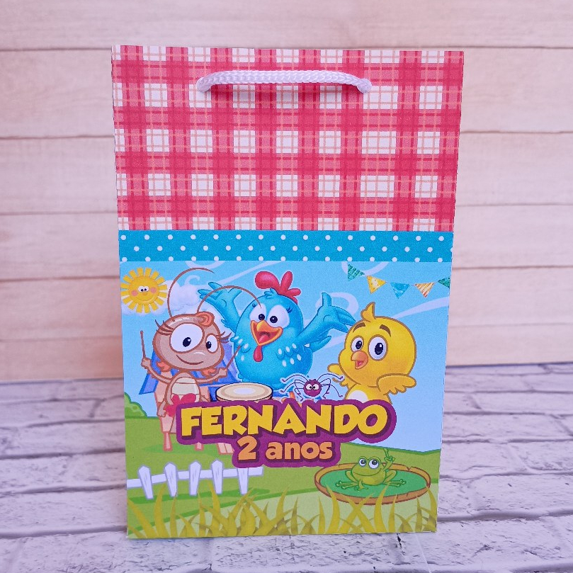 Sacolinhas Personalizadas 10x15cm - Caixinhas personalizadas Lembrancinhas para Aniversário Personalizados