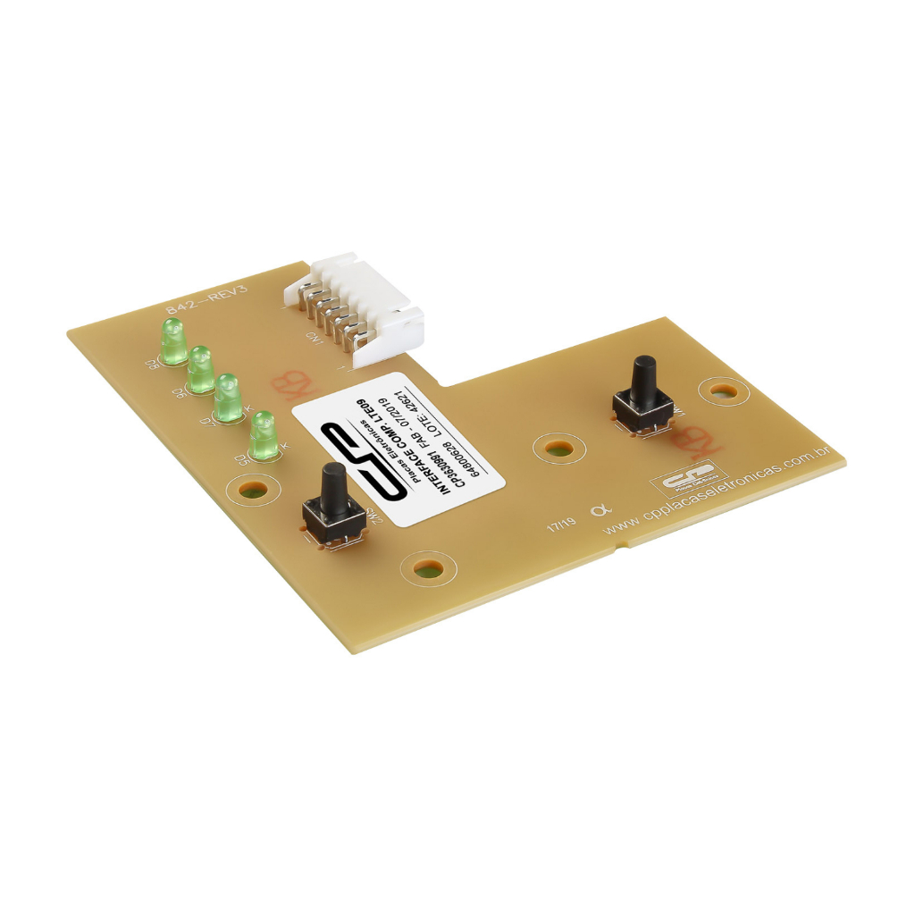 Placa Liga Desliga Lava COMPATIVEL Electrolux Turbo Economia 9kg Lte09