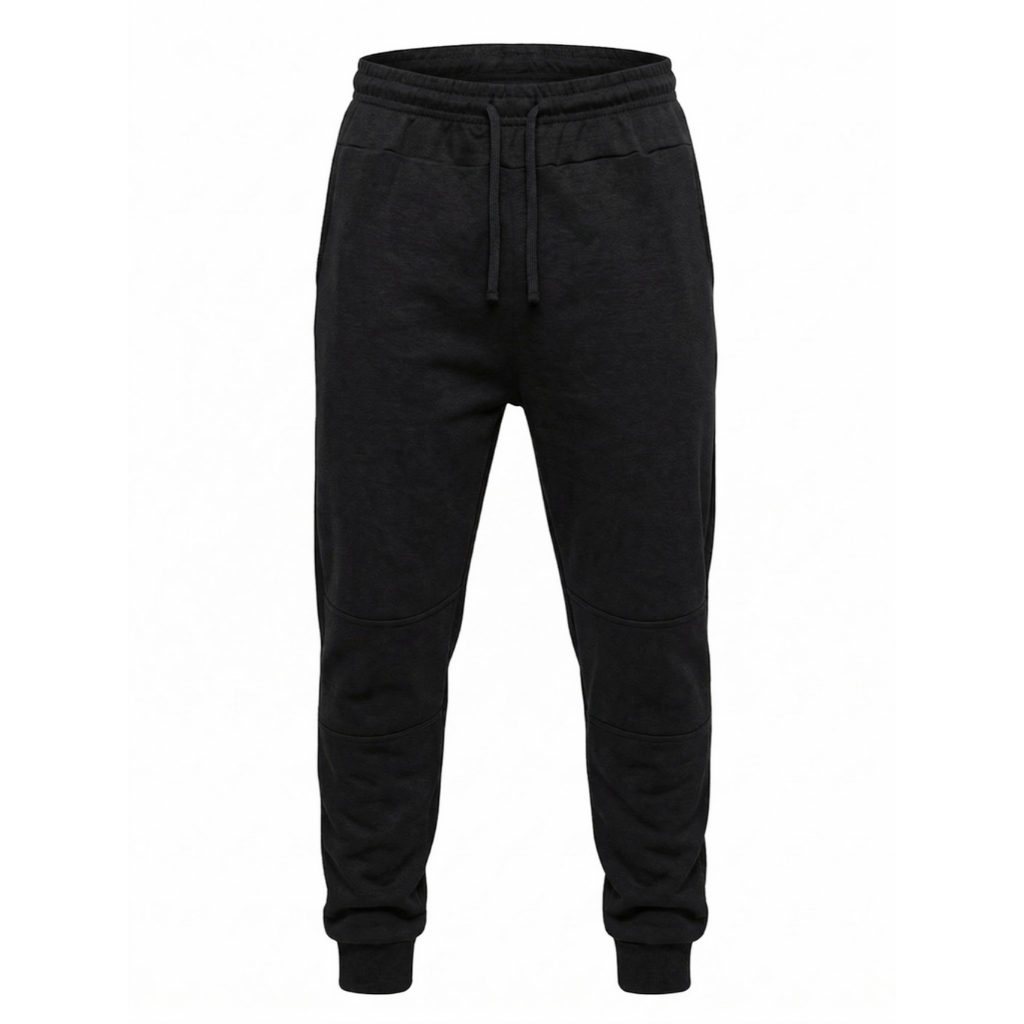 Calça Moletom Masculina com Punho Tradicional Básica Calça Modelo Slim Fit Esporte