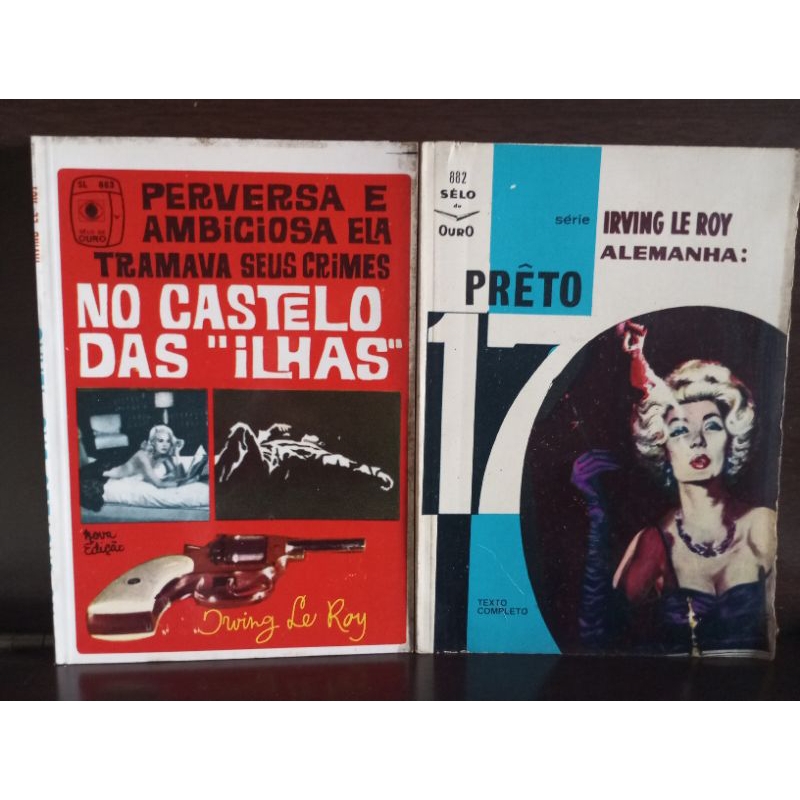 Livros de Irving Le Roy - No Castelo das "Ilhas" e Alemanha: Preto, 17
