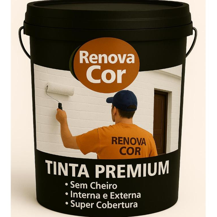 Tinta PREMIUM 4KG EXTERNA  RESISTENCIA SOL E CHUVA. antimofo Envio Rapido!! em Oferta na Shopee