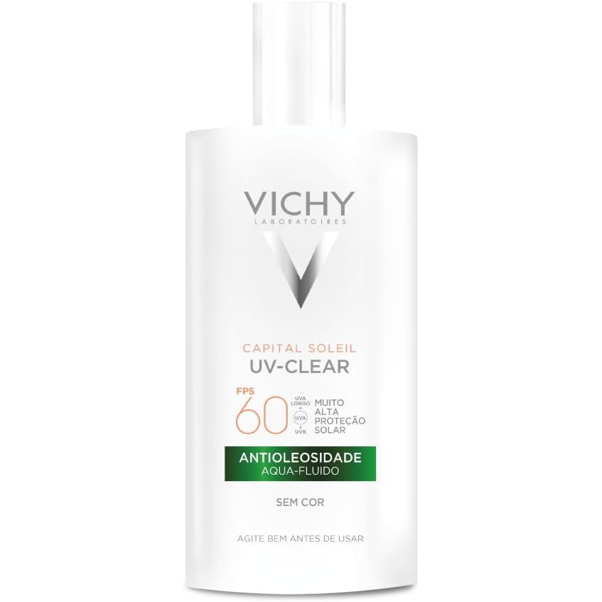 Protetor Solar Facial Vichy Capital Soleil UV-Clear FPS60 Sem Cor Com 40g