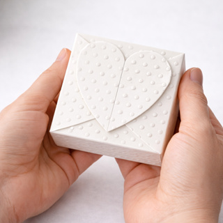 40 caixinha bem casado ou 4 docinhos pequenos 7x7x3 cm em Oferta na Shopee