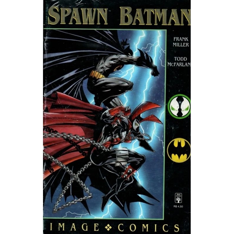 Spawn & Batman /abril (1997) Frank Miller /Todd Mcfarlane - Image Comics