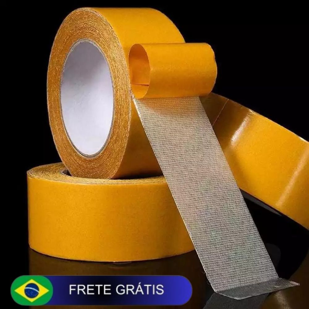 Adesivo fixador de tapete fixação resistente dupla face para chão parede resistente