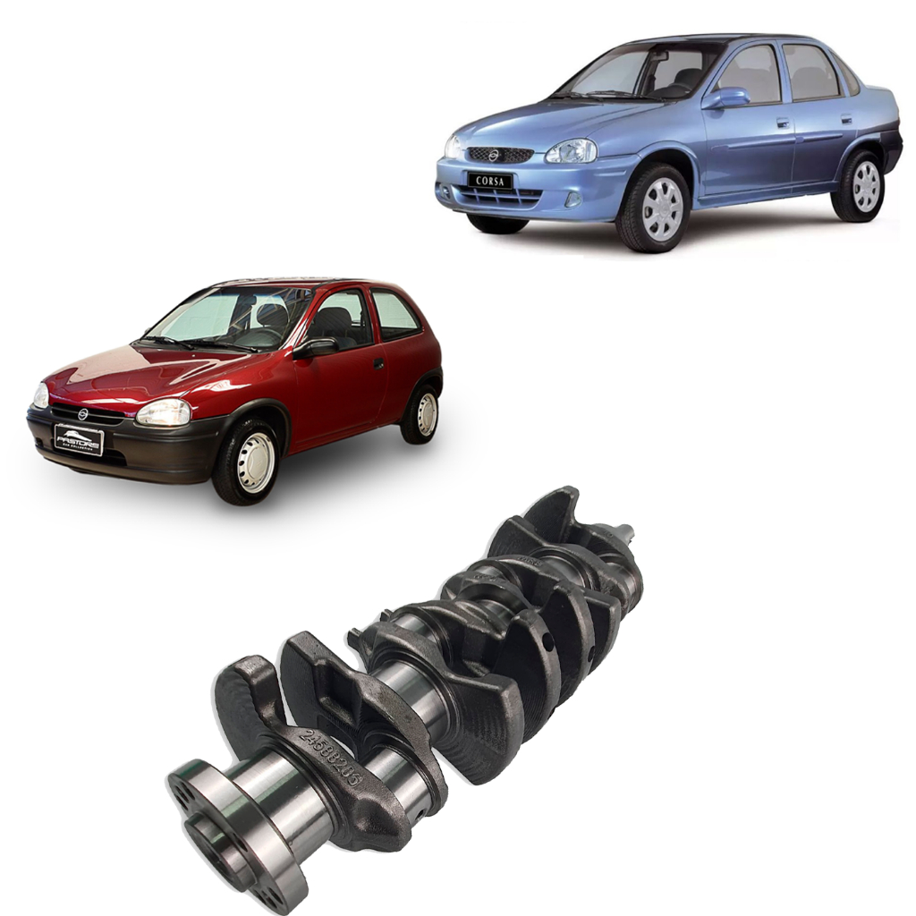 Eixo Virabrequim Corsa Wind Sedan 1.0 Gasolina ou Flex Gm