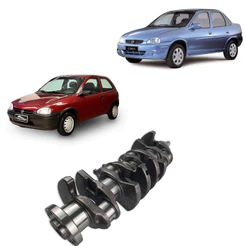 Eixo Virabrequim Corsa Wind Sedan 1.0 Gasolina ou Flex Gm